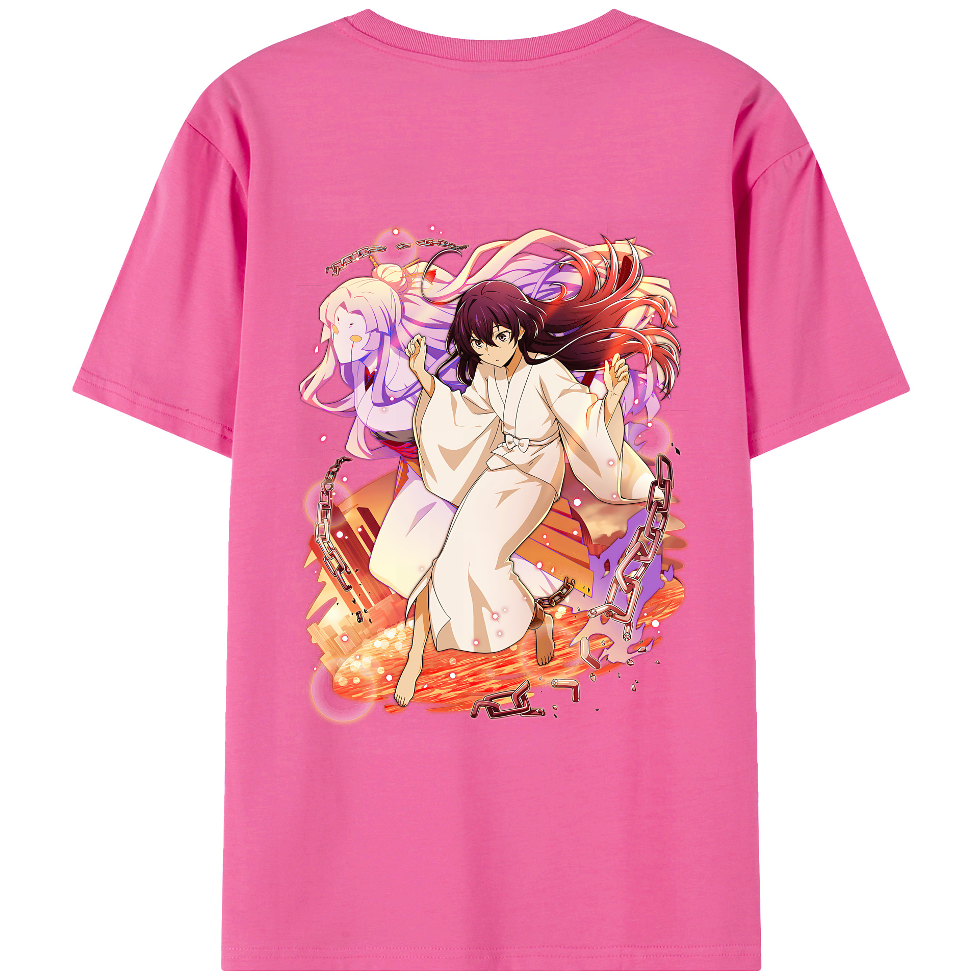 （画像用） 文豪ストレイドッグス Bungo Stray Dogs レディース半袖Tシャツ(バックプリント)